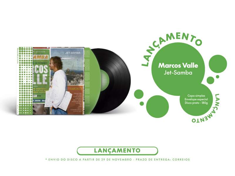 Lançamento Marcos Valle - Jet Samba